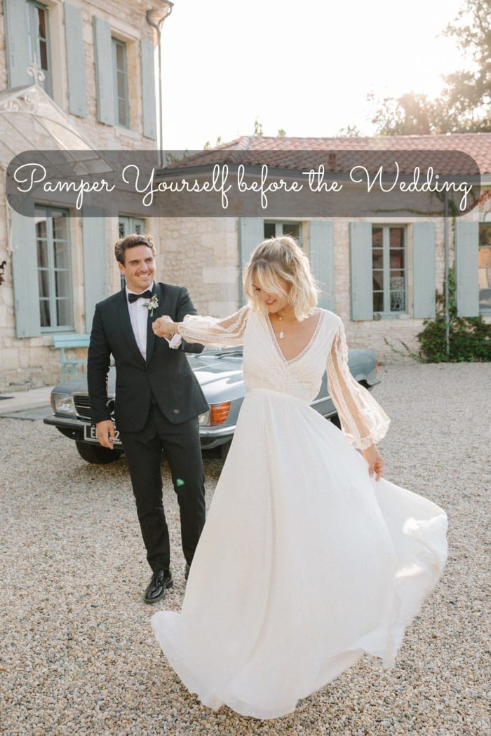 Pamper yourself during the wedding planning process. Practice good self-care habits. Add structure, routine, consistency, and lots of love.