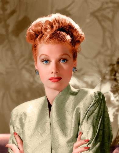 “Once in his life, every man is entitled to fall madly in love with a gorgeous redhead.” Lucille Ball