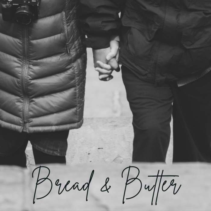 By saying "bread and butter," a couple that belongs together are letting any negative force that might be hovering nearby know that their parting is only temporary.