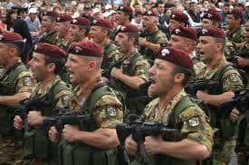 In Italy all fit young man in their twenties are required to serve in the army for about a year, and so was I in my early twenties. Most people do not like to serve in the army, because there is no real pay, but it is a different way of life to see.