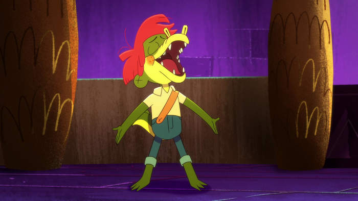 Arlo sings. A lot. Thankfully, he has a good voice and the music of "Arlo the Alligator Boy" is super catchy.