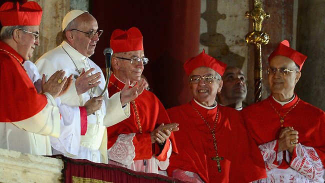 May God guide and help the new elected pope Francis 1, since he has lots of religious problems to solve. These are the news of the day. In the future we will all be looking up at this pope is he is able to solve the churches problems. May God help..