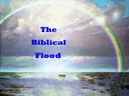 The question today is, Did the biblical flood really happen, or was it a really huge flood, but a lot smaller that the way it is written in the Bible.
