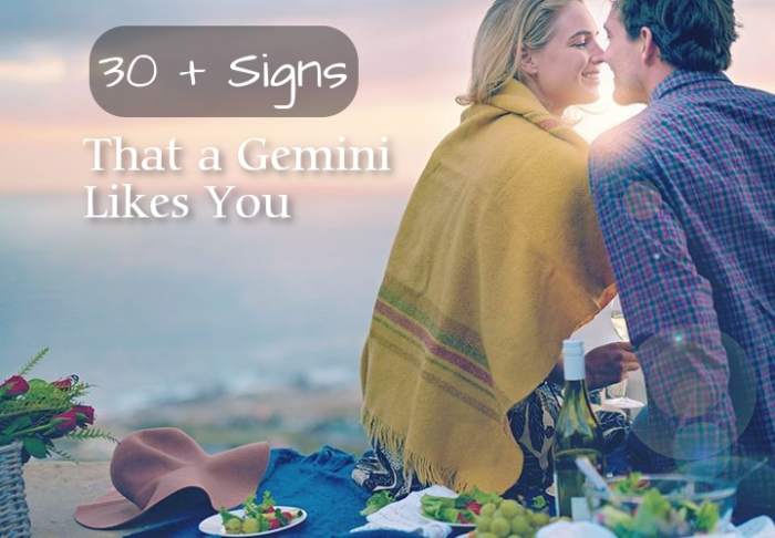 Geminis can be pretty obvious when they like someone. They'll get fixated on the person. They'll want to see the person because they know there will be fun to be had.