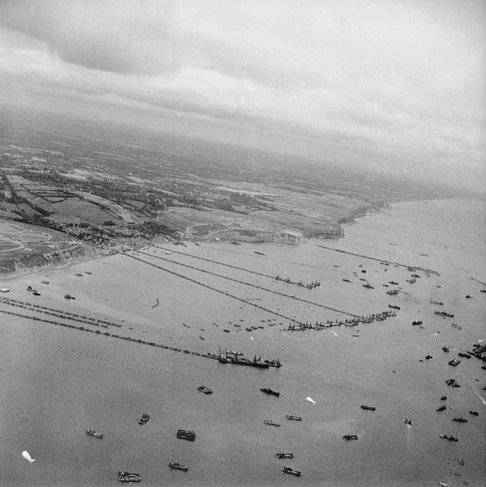 Put together like a vast jigsaw puzzle, an artificial harbor known as Mulberries, would provide the troops of Normandy with a means of re-supply just days after the invasion.
