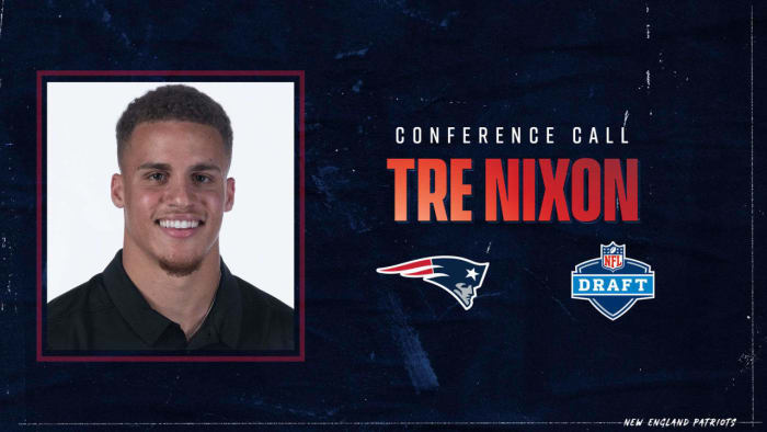 With their last pick in the draft the Pats picks Tre Nixon with the 242nd pick in the 7th round.