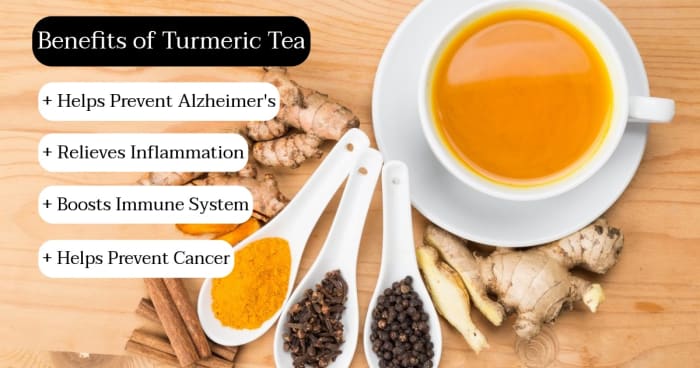 Start your morning off right with a cup of turmeric tea. It will help protect your body from various diseases and ease inflammation.