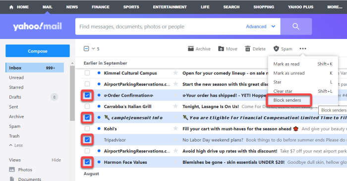 How to Set up Spam Settings in Yahoo Email - HubPages