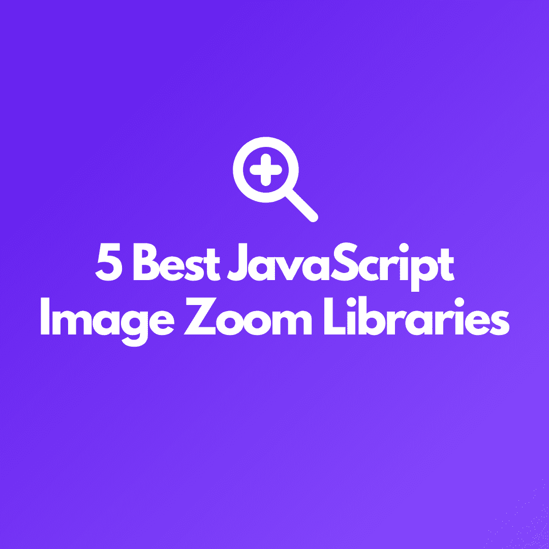 5 Best JavaScript Image Zoom Libraries to Check Out: The Ultimate List