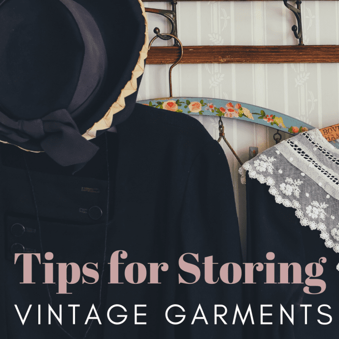 How to Properly Store and Preserve Vintage Clothing Bellatory