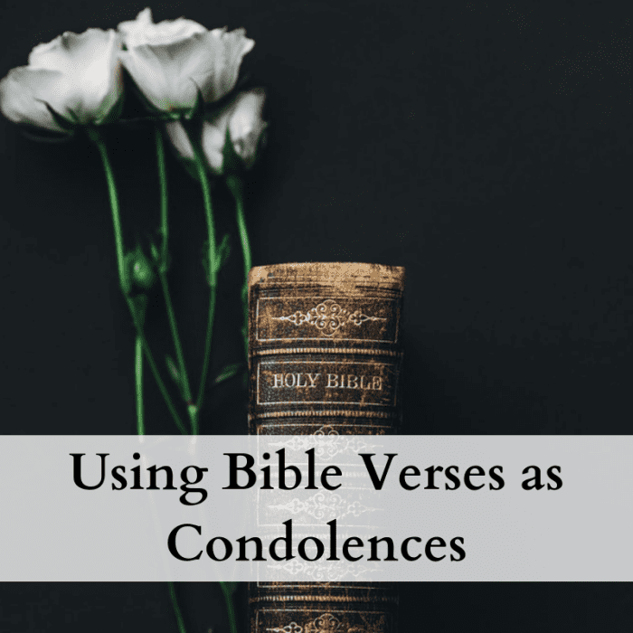 Bible Verses to Use as Condolences and Sympathy Messages - Holidappy