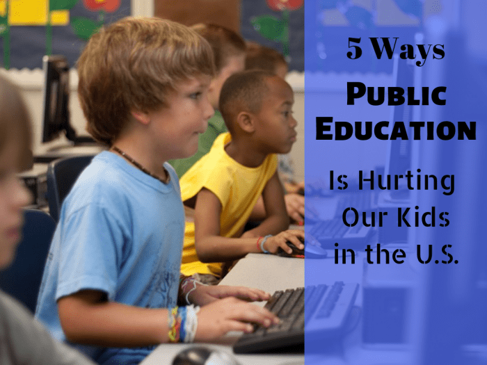 You might be wondering how the education system is hurting our children. Here are five ways.