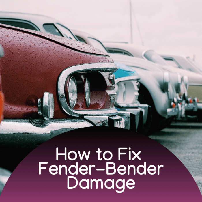 How to Fix FenderBender Damage and Save Car Insurance Claims ToughNickel