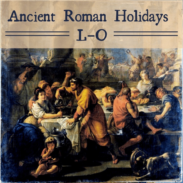 Ancient Rome was home to countless special occasions annually. Many of these existed to pay tribute to various gods and goddesses.