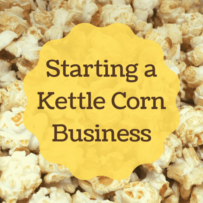 Be Your Own Boss Start a Kettle Corn Business ToughNickel