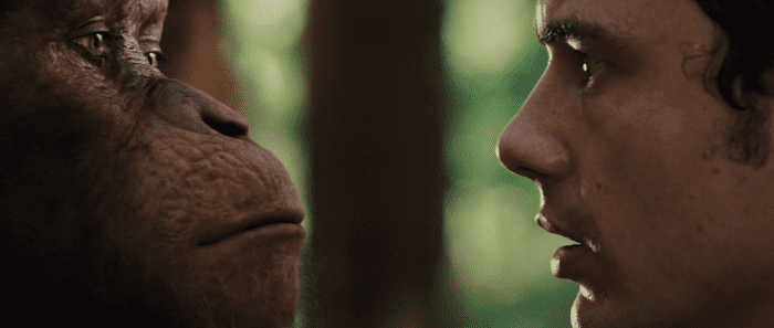 I don't think I've ever seen a movie as inventive as 'Rise of the Planet of the Apes.' Or maybe I have. Read on to find out.