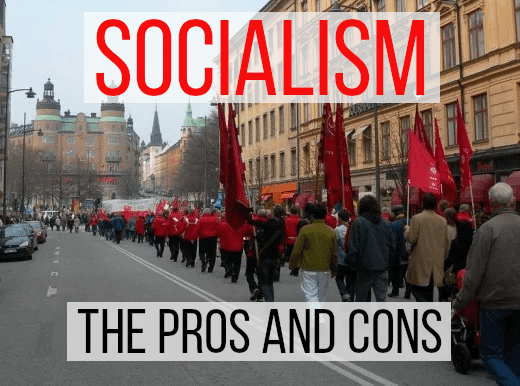 A May Day demonstration in Sweden. The Nordic model of government general combines free market capitalism with a strong welfare state. The system also promotes gender equality, income redistribution, and a liberal fiscal policy.