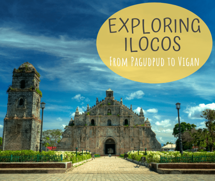The Church of Saint Augustine, commonly known as the Paoay Church, is just one of the many treasures in Ilocos.