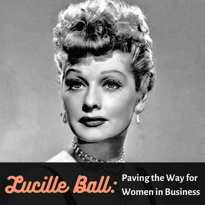 Obtenga más información sobre Lucille Ball y cómo abrió el camino para las mujeres en el mundo de los negocios.