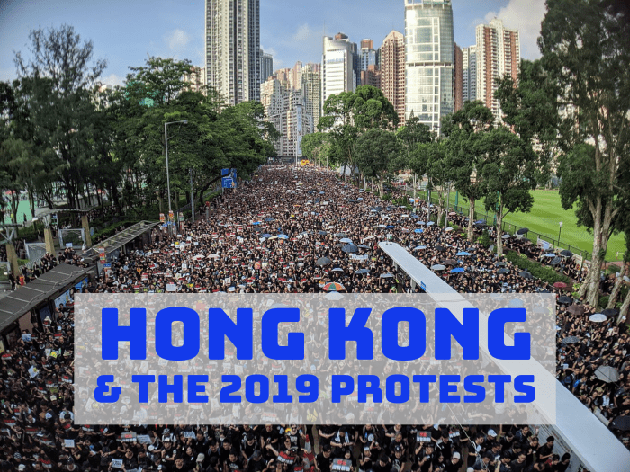 Protests beginning in March of 2019 focused on people's fear that China's growing power will undermine the autonomy of Hong Kong.