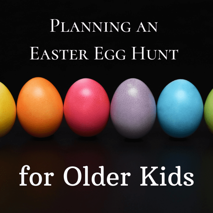 Even if you have children that are a little older, you can still have a fun Easter egg hunt—and this guide will show you how.