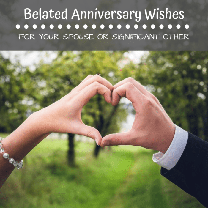 Missing an anniversary can be a big deal—make up for it the right way by writing the perfect message in your partner's belated anniversary card.
