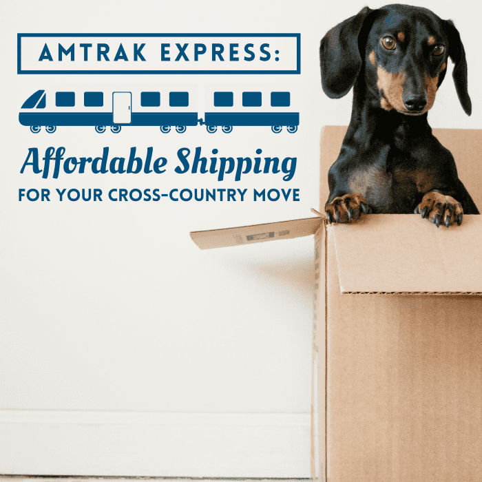 Rental trucks and traditional freight are expensive. Amtrak Express shipping is an affordable alternative.