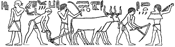 Egyptian drawings were often in tombs, pyramids, and caves. They often depicted their gods, and their daily life.
