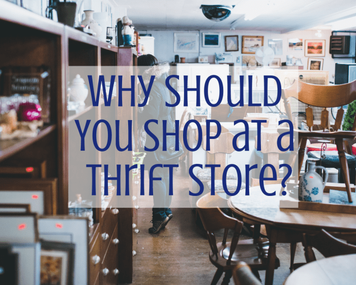 10 Reasons We Should All Shop at Thrift Stores - ToughNickel