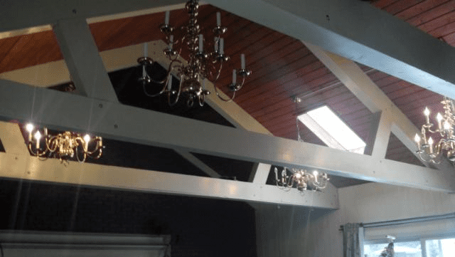 Cooling a room with a vaulted ceiling can be difficult.