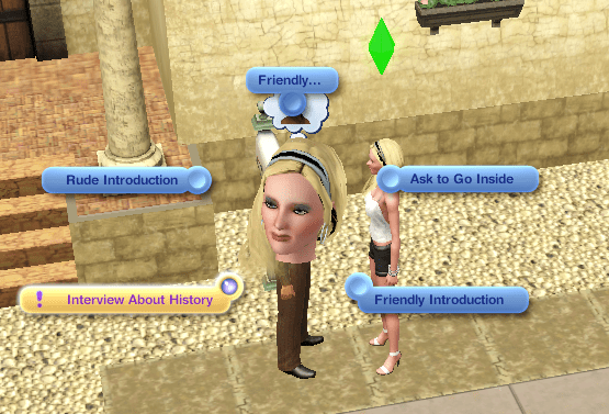 It's important to build up the friendship level first before you begin this quest.