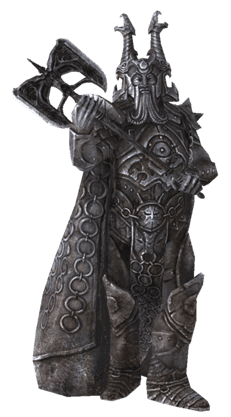 Ysgramor. One of the Nedes who first settled in Skyrim. He was the first Nede historian. Leader of the 500 companions that settled and established the Nords in Skyrim.
