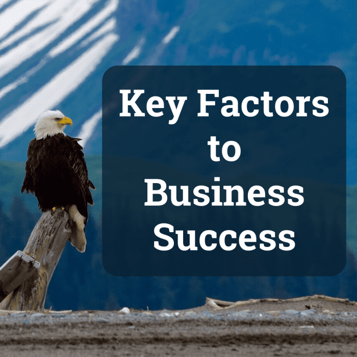 Learn more about seven factors that are crucial for business success.