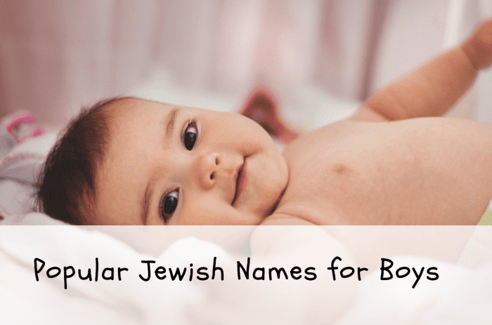 Popular Jewish Names for Boys - HubPages