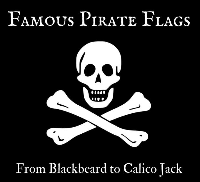 The skull and crossbones—or Jolly Roger—is just one of many designs seen during piracy's "Golden Age."