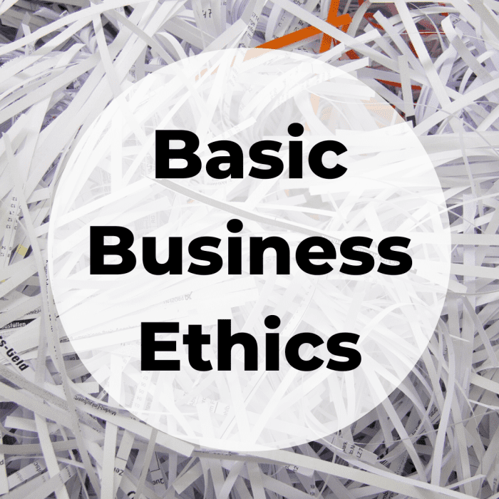 Shredded paper is often associated with the hiding of corrupt business practices. Learn some of the basic concepts behind business ethics in this article.