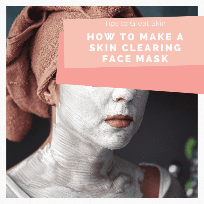 There are so many options for making your own skin clearing face mask. Learn about them in this article.