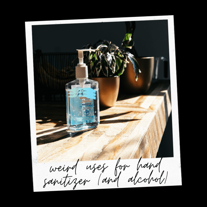 5 Strange (But Effective) Uses of Rubbing Alcohol and Hand Sanitizer RemedyGrove