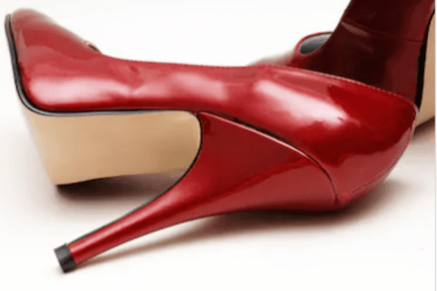 By the end of the day the shoes had her toes feeling mushed and her tired ankles burning, begging for mercy.