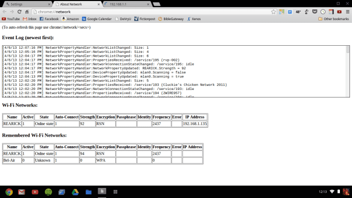 In the Wi-Fi Networks section, check your encryption type. RSN and WPA are good. Make sure it is not WEP.