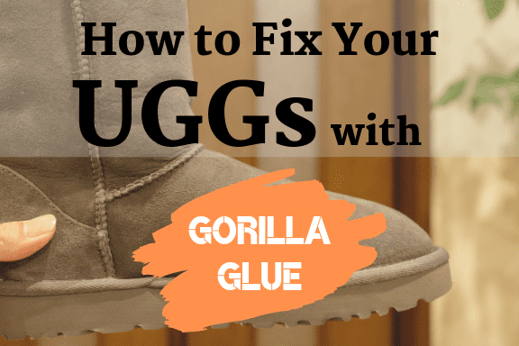 Is there a hole in your UGGs or knockoff boots? Try a DIY fix with glue!