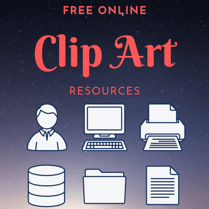 Clip art and other visuals can be used to break up text-heavy content and add meaning to your message.