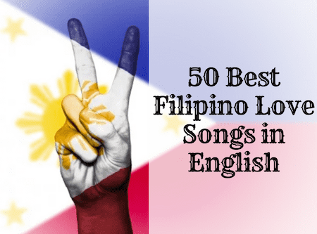 Explore the 50 best Filipino love songs in English from the '80s to the present.