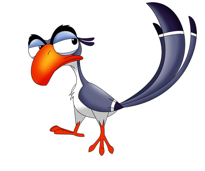 zazu drawing easy