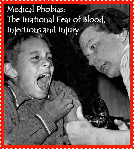 Hello, Human Pincushion: A child in the 1960s receives a vaccination with a pneumatic type of syringe.
