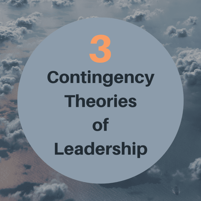 Learn about three leadership theories: Fiedler's Contingency Model, House's Path-Goal Theory, and Hersey and Blanchard's Situational Model.