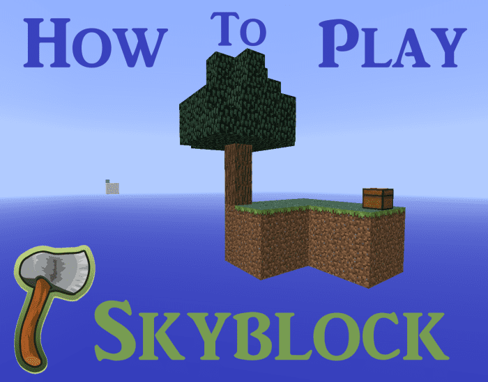 Skyblock minecraft карта