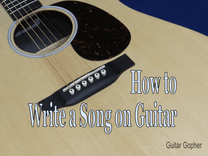 Anyone can write a song, and it doesn't matter if you're a beginner. Pick up your guitar and get started!