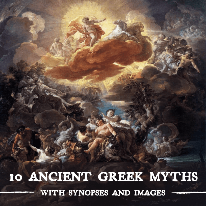 Top 10 Greek Mythology Stories Owlcation