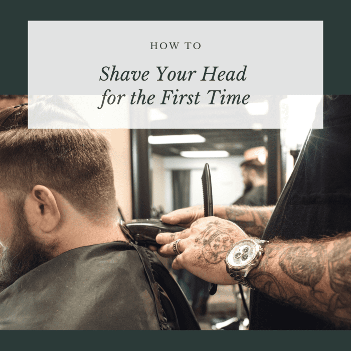 A guide to shaving your head.